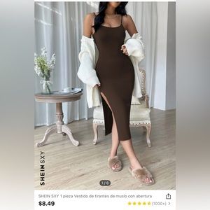 Is a Shein dress new no used, I selling cause I think the color is no for me